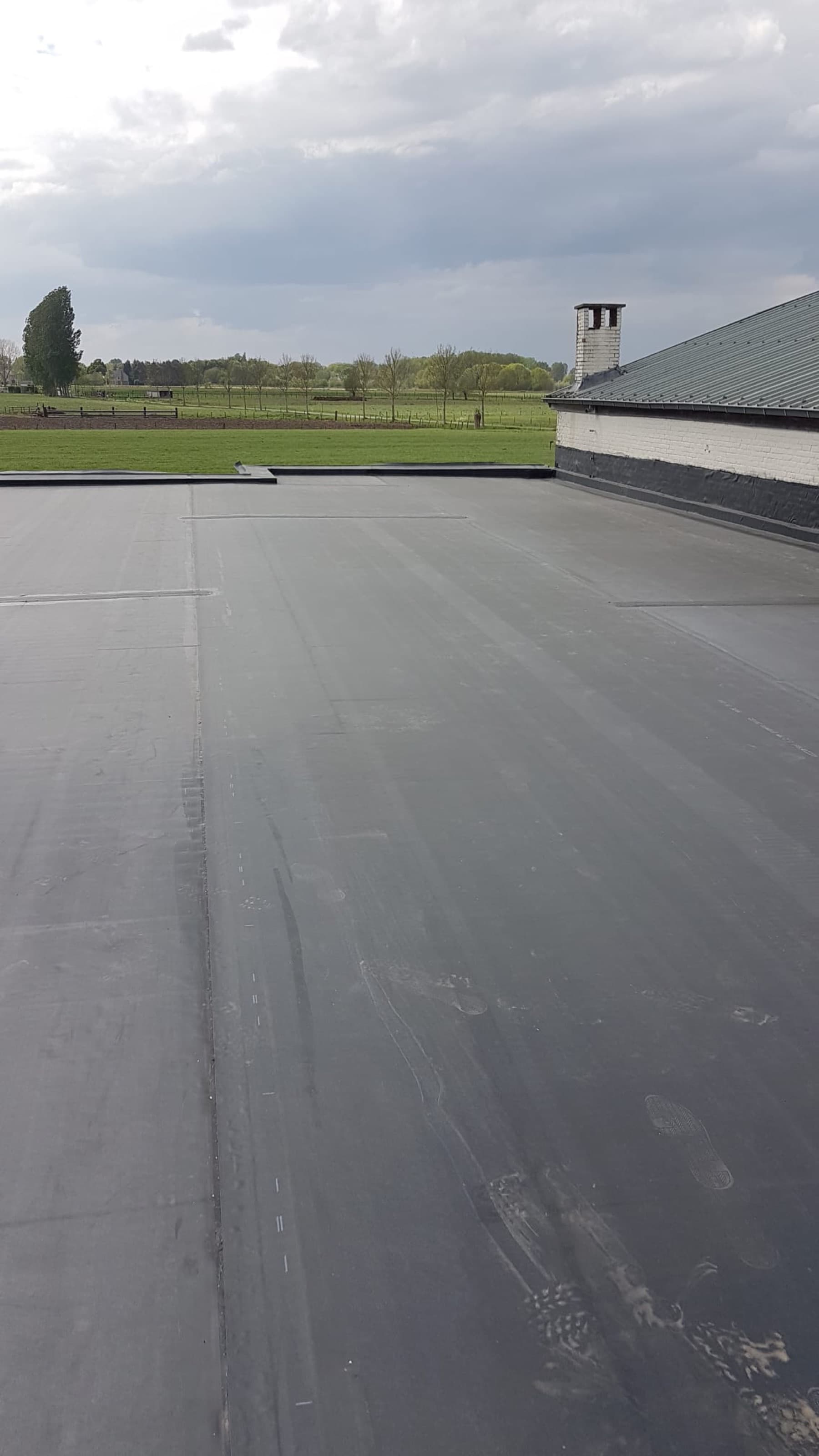 EPDM-afwerking woning en terras
