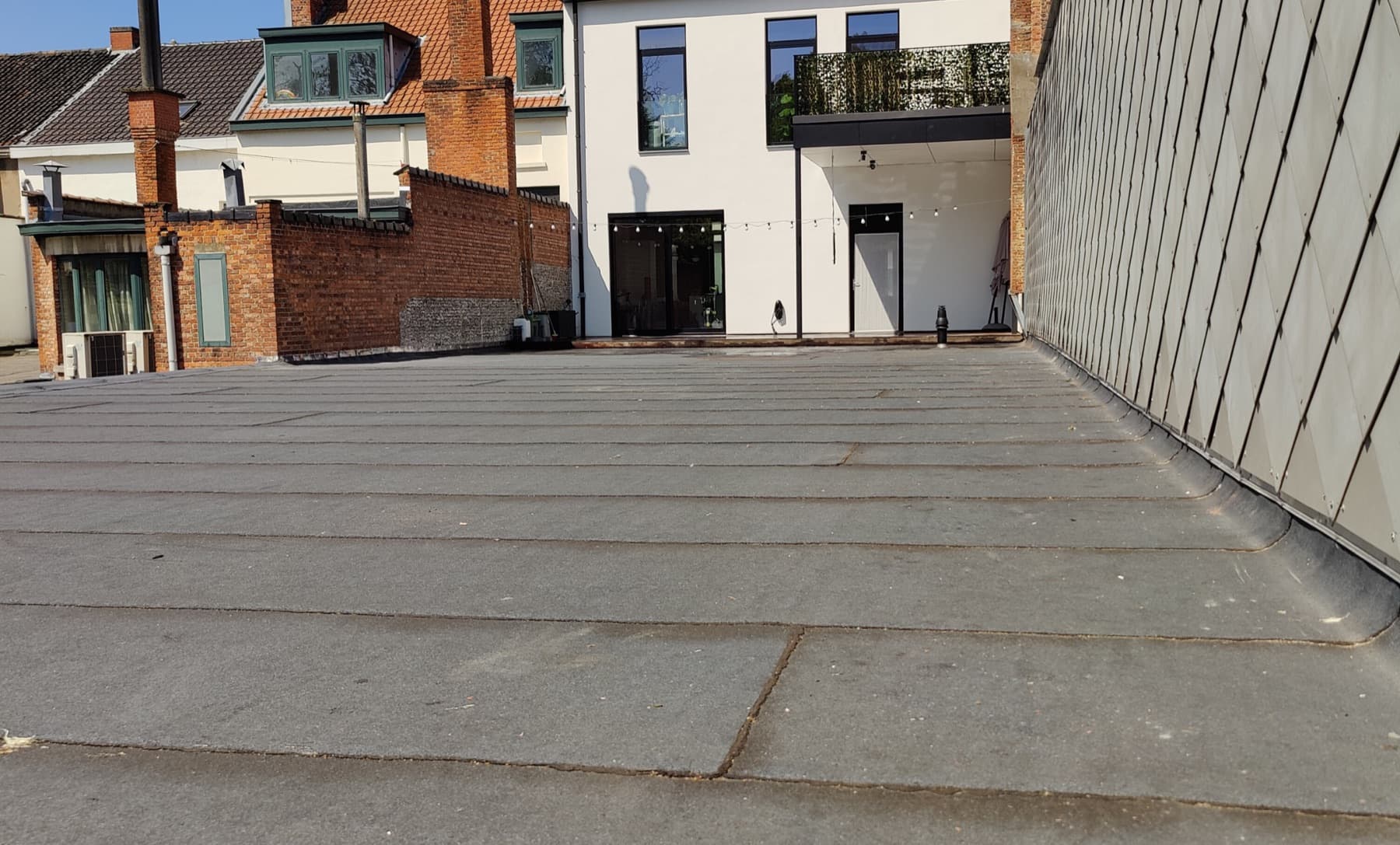 Dakbedekking voor woningbouw